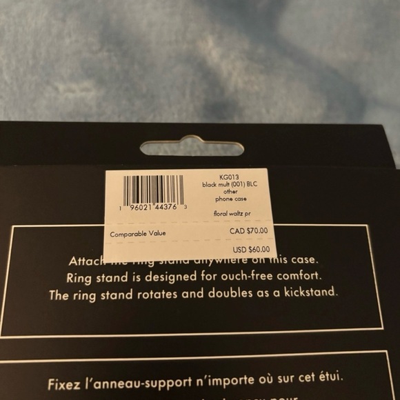 Kate Spade IPhone 13/14 Case w/Ring - Picture 7 of 7